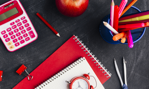Image - notebooks-near-office-implements-apple.jpg
